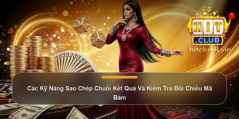 Các Kỹ Năng Sao Chép Chuỗi Kết Quả Và Kiểm Tra Đối Chiếu Mã Băm
